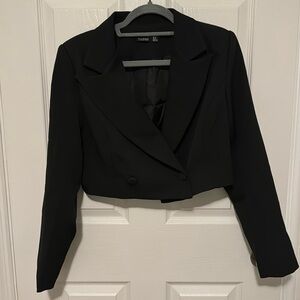 Cropped blazer